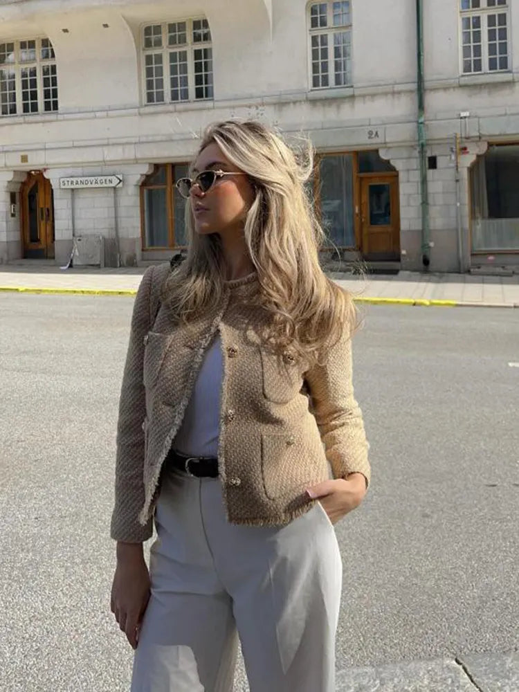 Véralune™ | Veste Chic Beige