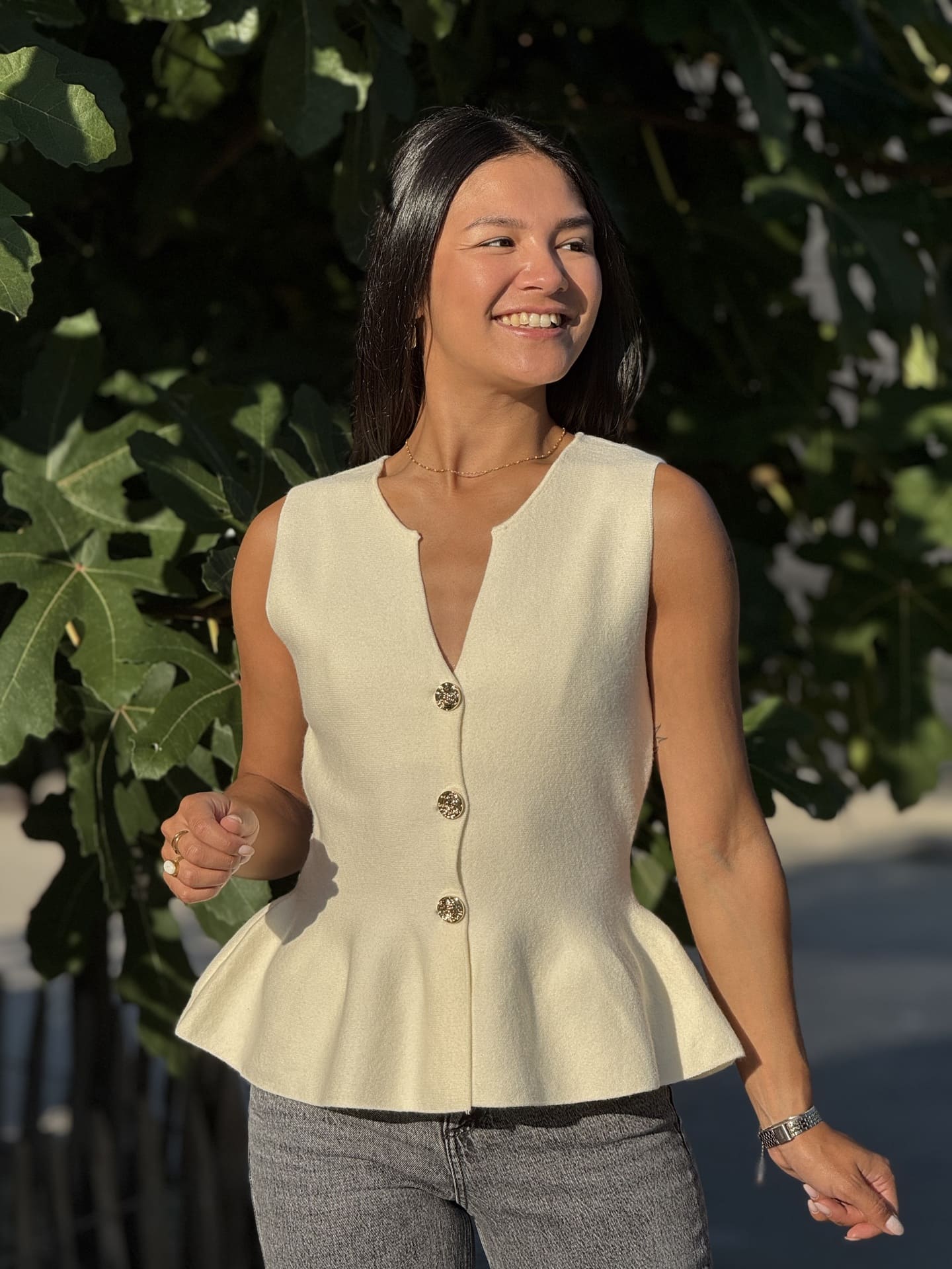 Véralune™ | Chemise élégante à manches courtes