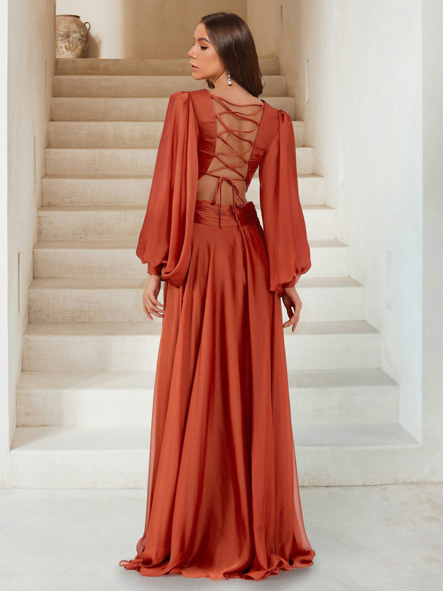 Véralune™ | Magnifique robe longue à manches